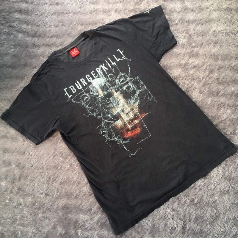 (COD) Monggo kaos band Burgerkill original rare