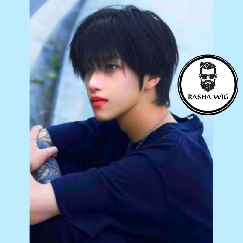 WIG PRIA PENDEK VERSI KOREA WIG COWO KOREA