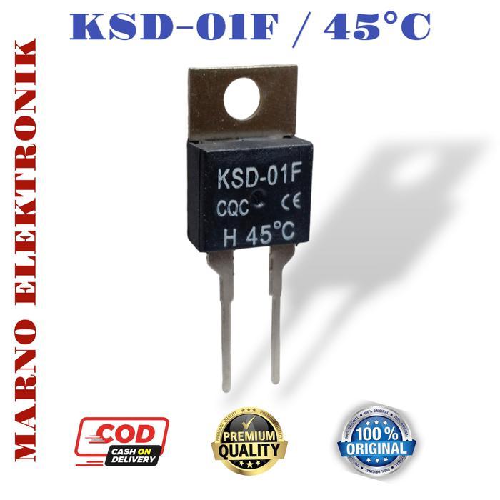 TRANSISTOR TR THERMOFUSE UNTUK POWER KSD-01F 45°C 50°C 60°C 70°C 75°C - 45DERAJAT sperpart