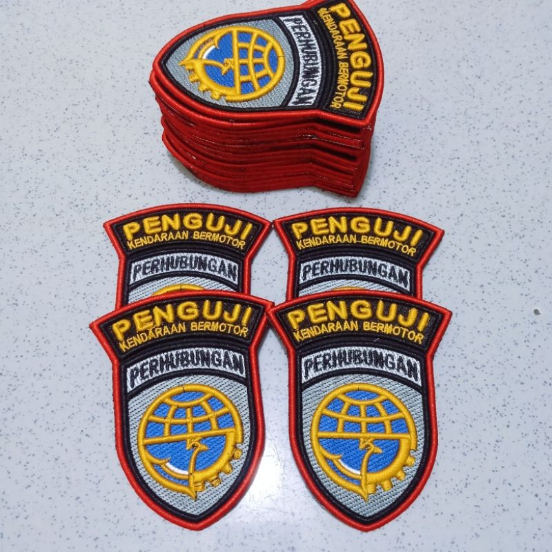 LOGO PENGUJI/BORDIRAN TIMBUL/BUAT LENGAN