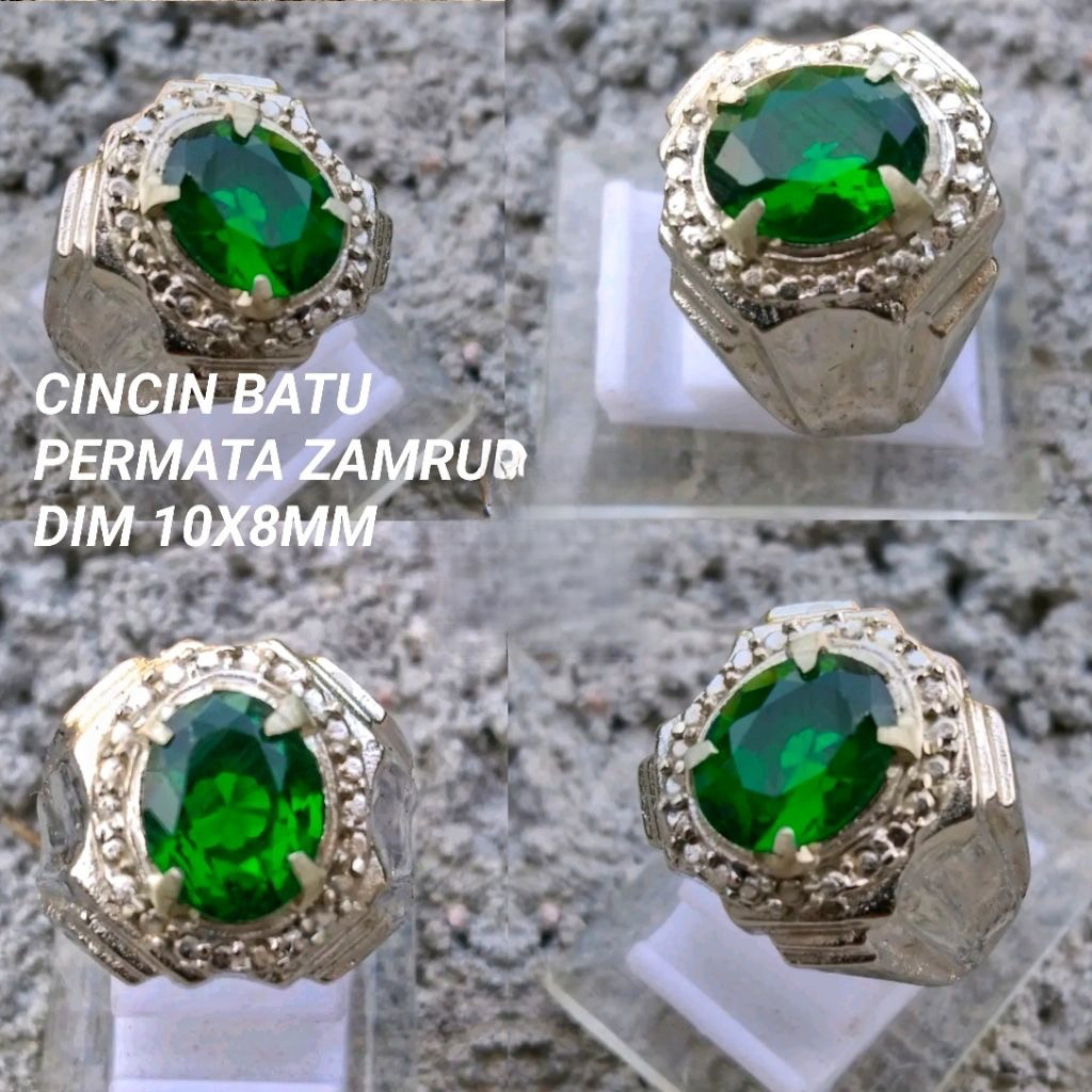 Cincin batu permata zamrud