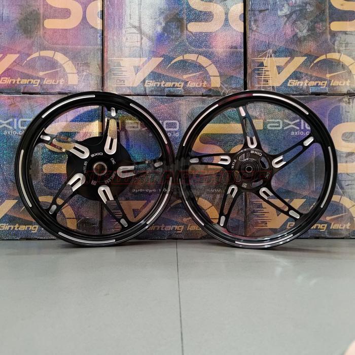 Velg Velek Pelek Racing Axio Bintang Laut 160 185 ring 14 Vario 110 125 KZR LED 150 New old Beat FI 