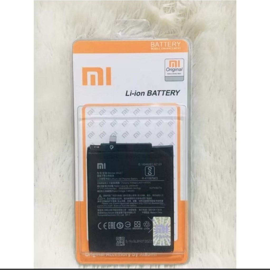 BATERAI  BATTERY XIAOMI REDMI 6A / 6  BN37 BN 37 DOUBLE POWER DOBEL.POWER ORYGINAL