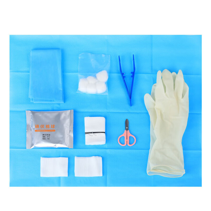 sposable Sterile Dressing Change Package Debridement and Suture Package Surgical Care Wound sinfecti