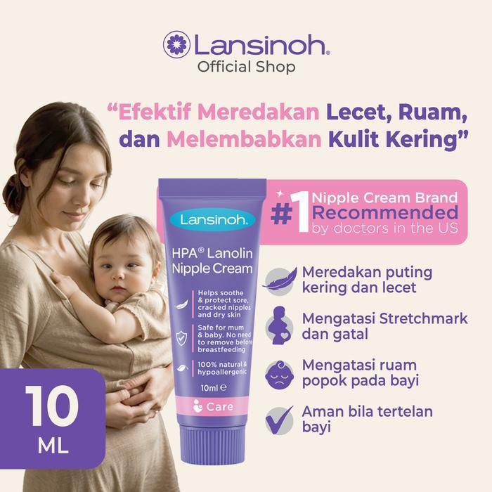 Lansinoh Hpa Lanolin For Sore Nipple Cream 10Ml