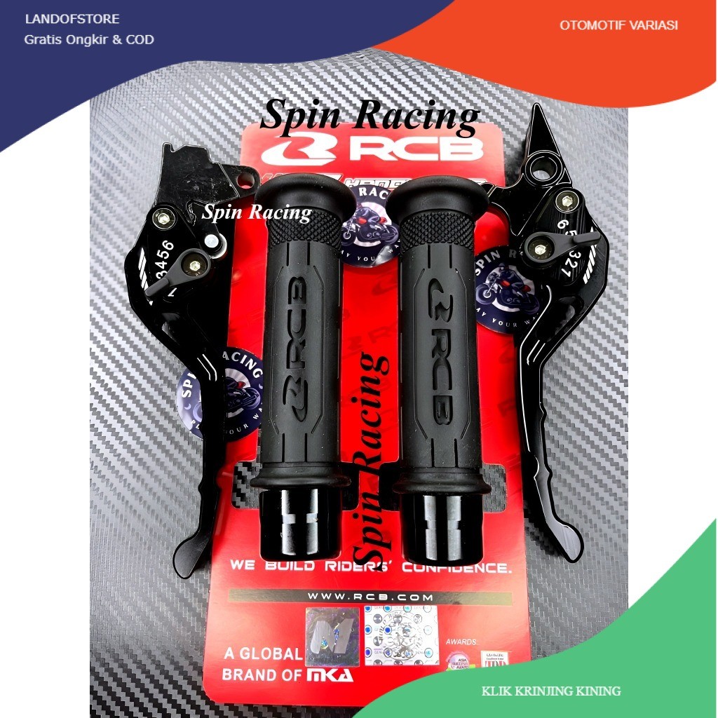 TERBARU MURAH Handgrip RCB Original RCB HG77 + Jalu Stang BULAT model ARM AKN CNC + Handle Rem Stela