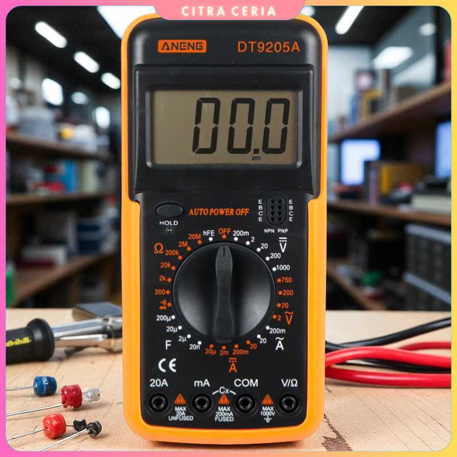 ANENG Digital Multimeter Voltage Tester - DT9205A