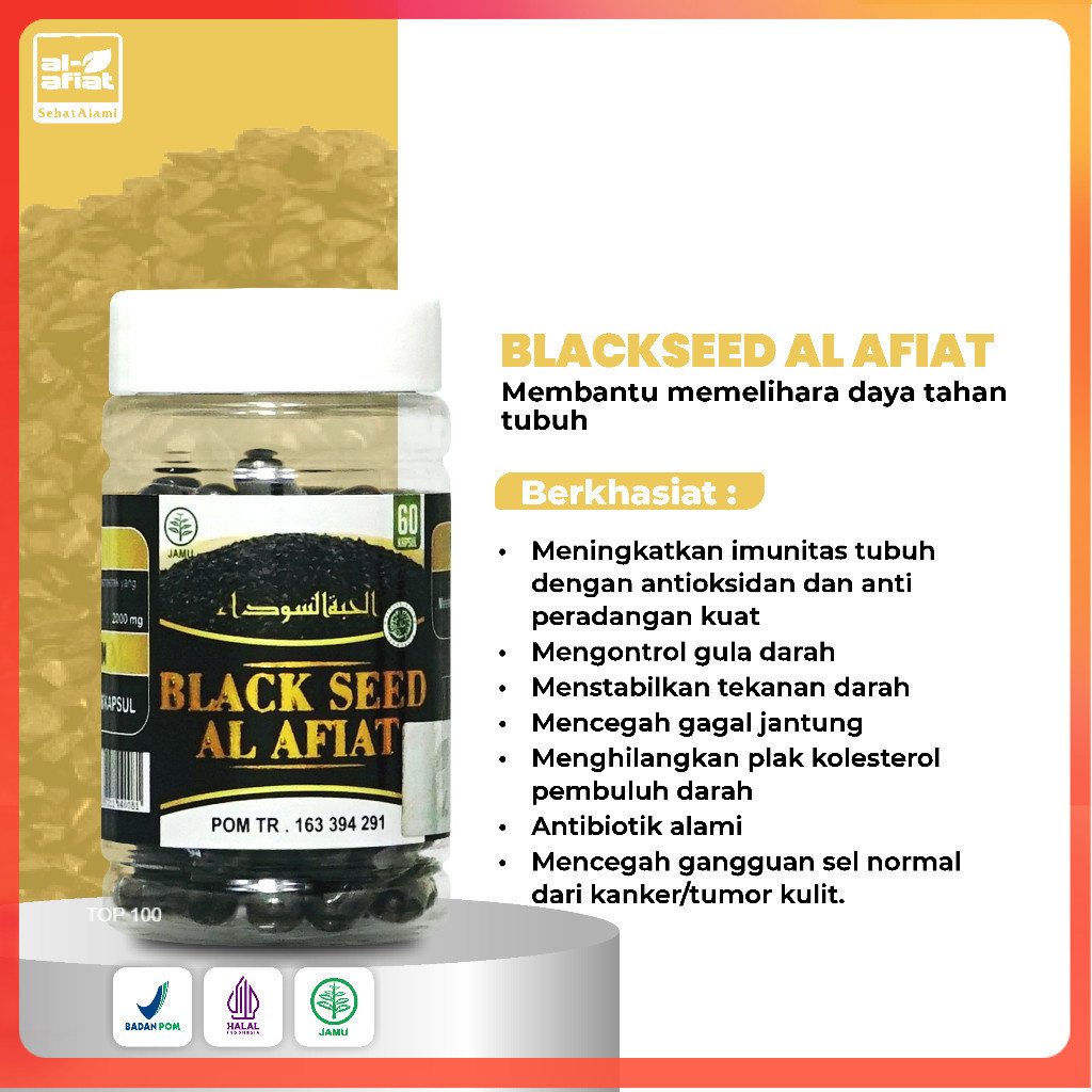 Grosir Black Seed Habbatussauda Jinten Hitam 210 Kapsul 100Kapsul 60 Kapsul