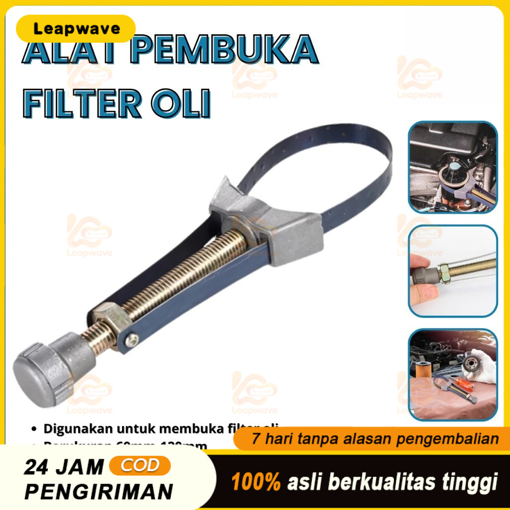 [COD] KUNCI FILTER OLI / ALAT PEMBUKA FILTER OLI MOBIL 60MM-120MM JS-C9109