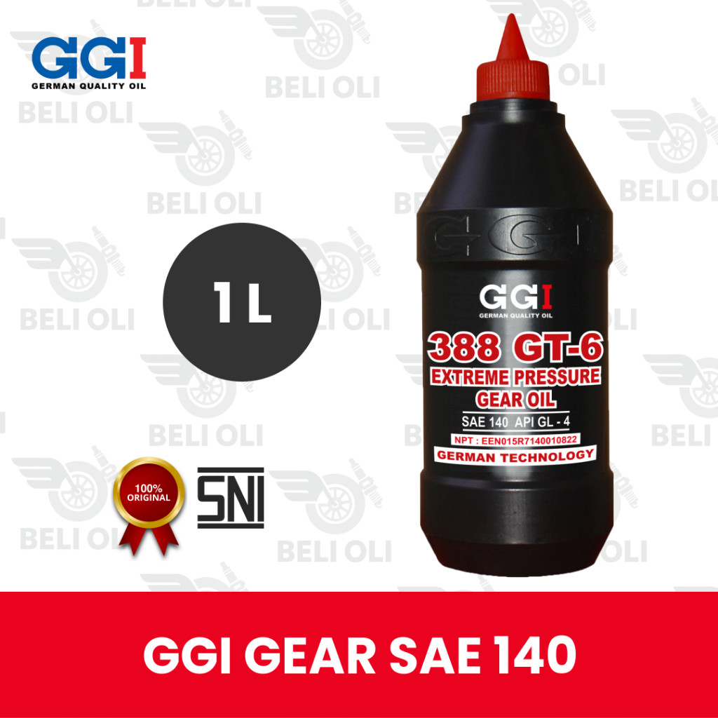 (BELI OLI) Oli GGI Gear SAE 140 Oli Transmisi Oli Gardan