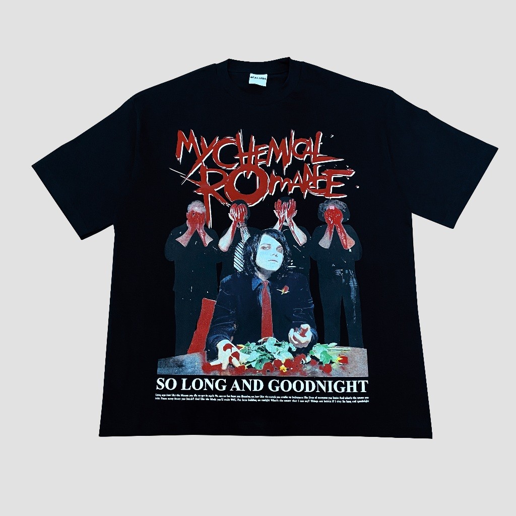 (Asli) Tshirt Bea$ters Oversized My Chemical Romance Helena