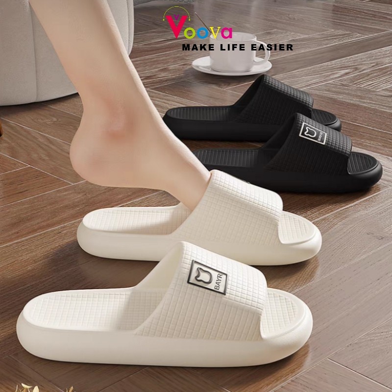 VOOVA Sandal Selop Wanita Sandal Pria Sol Tebal Sol Empuk Sandal Anti Slip Sandal Wanita Outdoor