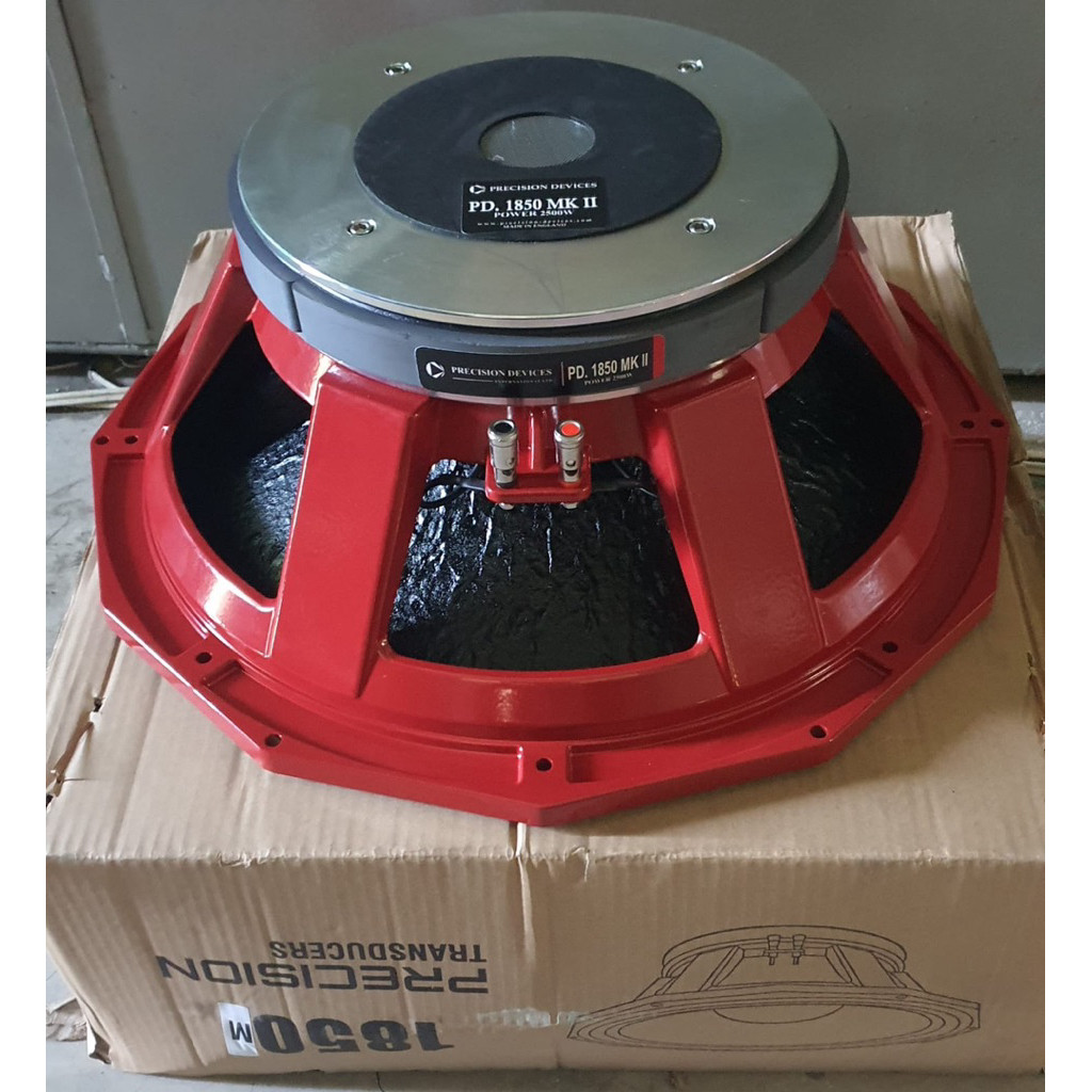 Komponen Speaker 18 inch precision devices PD 1850
