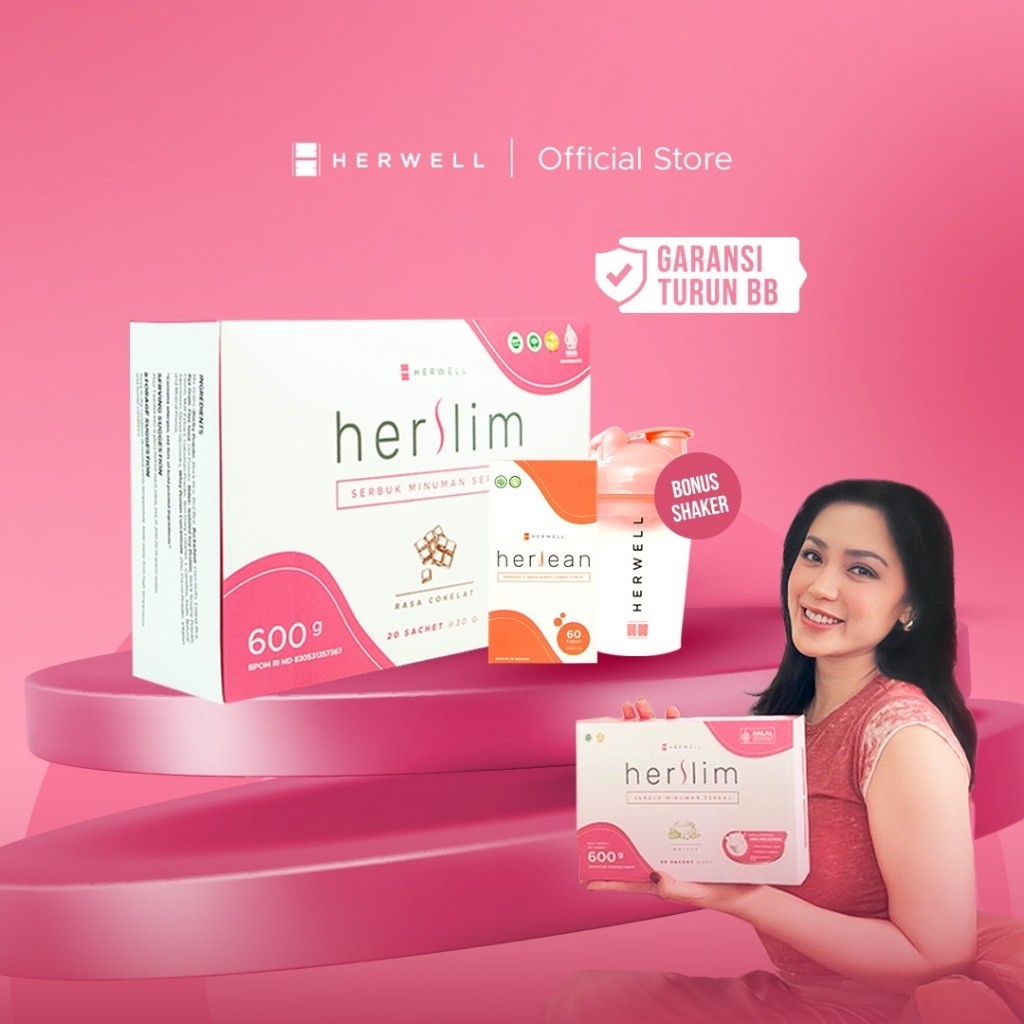 Herwell Paket Awet Herslim + Herlean - Original Diet