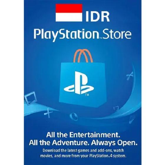(Uneed Mart) PS5 / PS4 / PS3 / PSVita PSN IDR Indonesia PlayStation Network Card - 100k