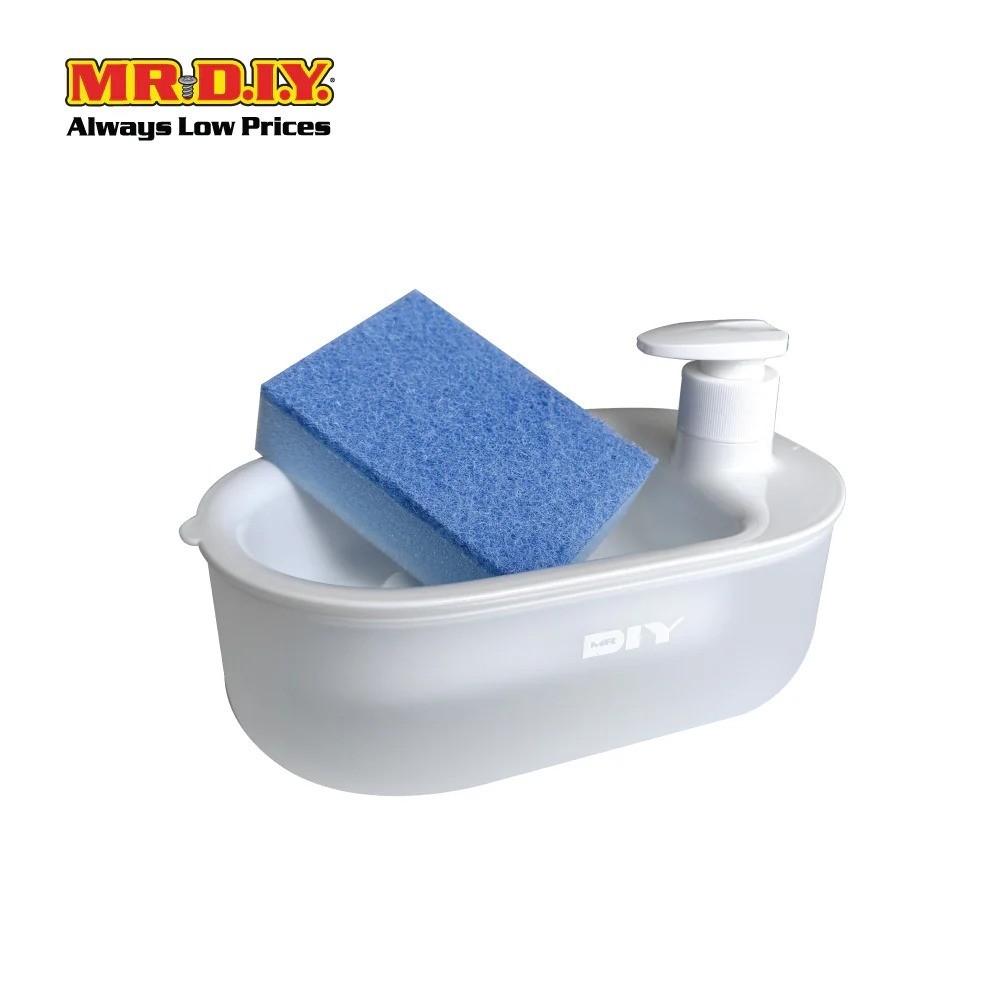 MR DIY 2in1 Soap Dispenser | Tempat Sabun Cuci Piring