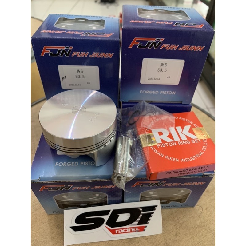 Piston FJN 63,5 Pen 15 Forged Dengan Ring Pen