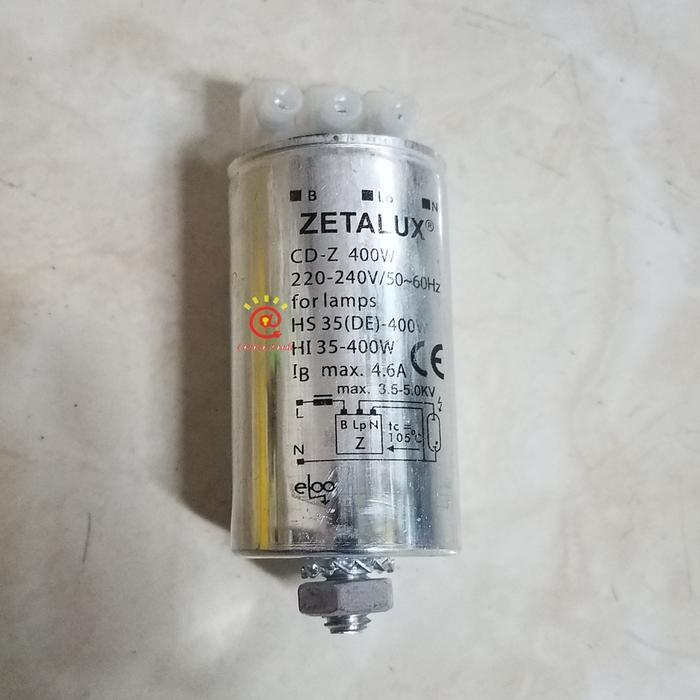 Zetalux Ignitor 70 - 400 Watt / Ignitor Lampu 70 - 400 Watt Zetalux