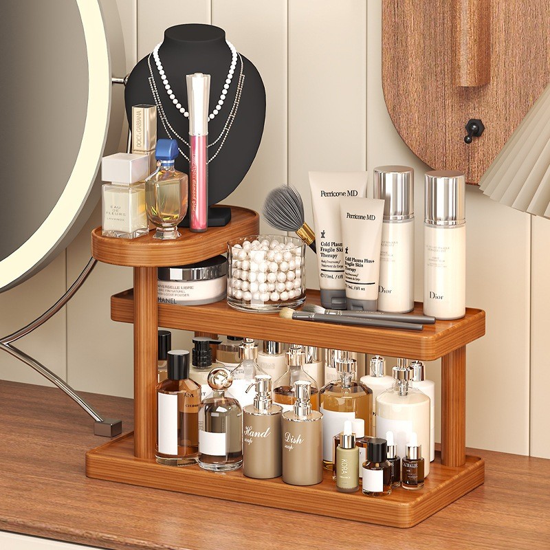 1pc Rak Penyimpanan Meja Kantor Rumah Multifungsi / Rak penyimpanan di atas meja dapur Praktis