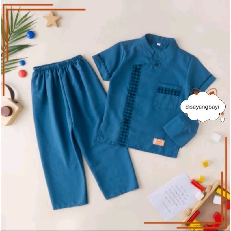 SETELAN KOKO MODEL KANCING SAMPING SERIES FARAZ