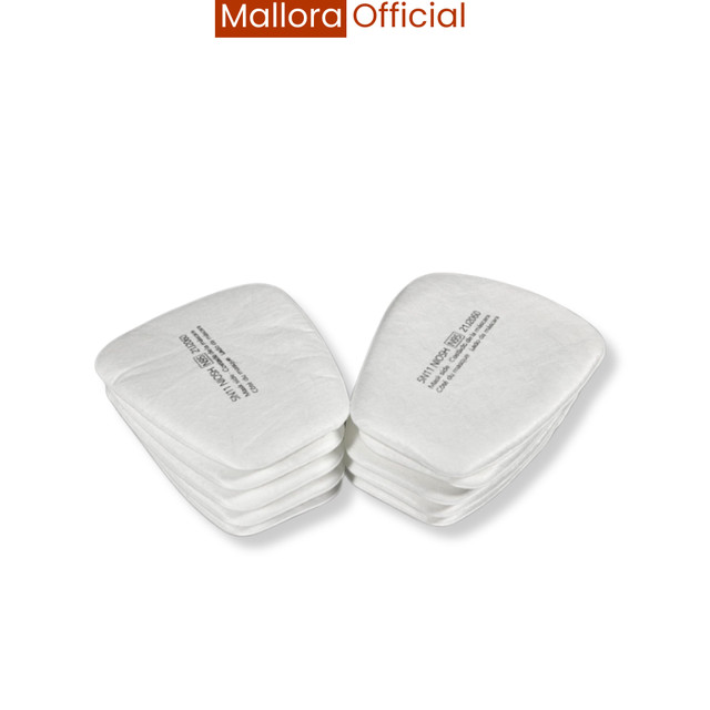 COD (KOTA SOLO) - Filter Masker Gas KN95 Kapas 10 Pcs – Pengganti Filter Respirator untuk Perlindung