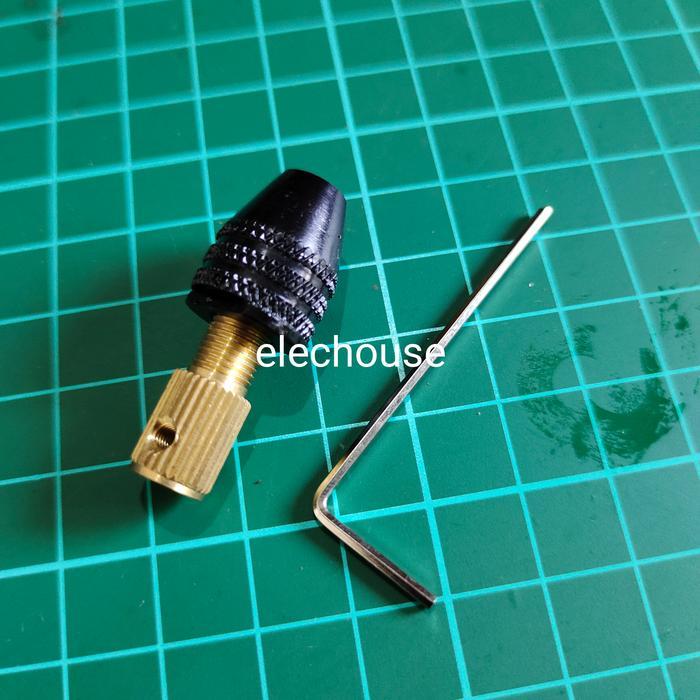 chuck kepala mini drill bor keyless BEST