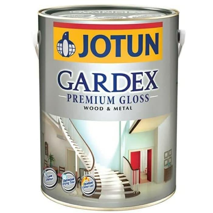 JOTUN GARDEX GLOSS / SEMI 1L PUTIH / HITAM - 3144whitemalva, SEMI GLOSS