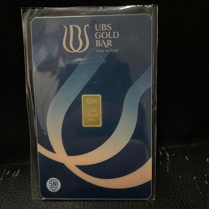 Emas UBS 1 gram 1gram NEW Logam Mulia Fine Gold