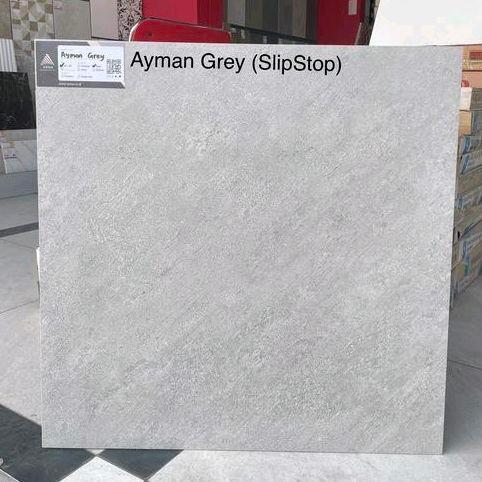 Granit Lantai Carfot 60x60 Ayman Grey Slip Stop | Doff | Matte Product Arna