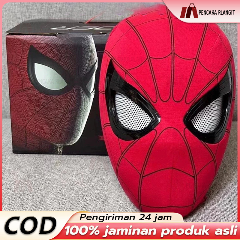 Spiderman Cosplay Mask untuk Anak -anak Dewasa Spiderman Superhero Halloween Costume