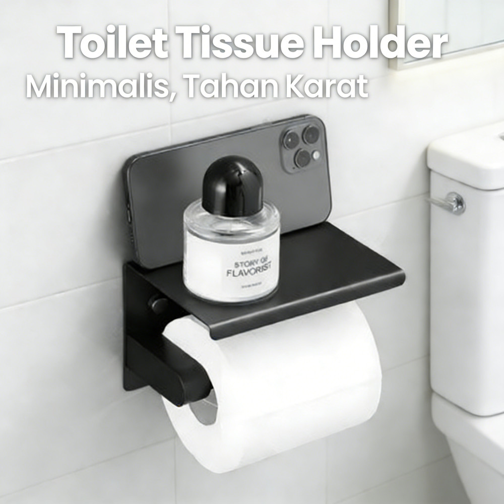 Tissue Holder Modern Kamar Mandi Tempat Mandi Minimalis Kamar Stainless Toi