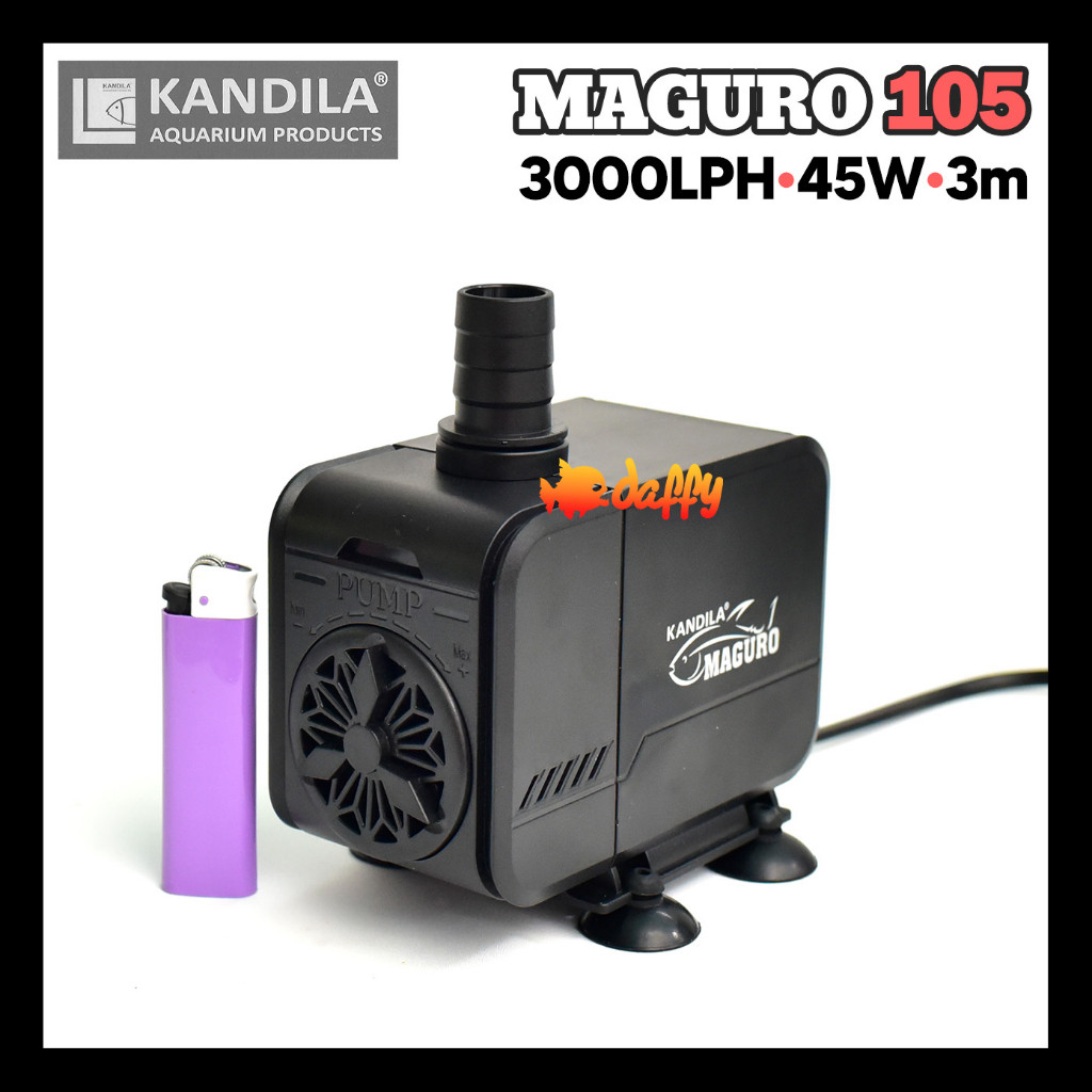Kandila MAGURO 105 3000LPH water pump pompa celup akuarium kolam