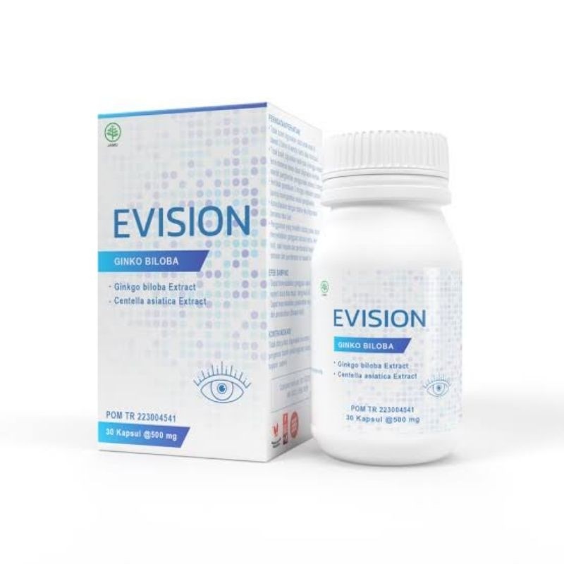 OBAT KESEHATAN MATA EVISION ORIGINAL 100% OBAT MATA KATARAK
