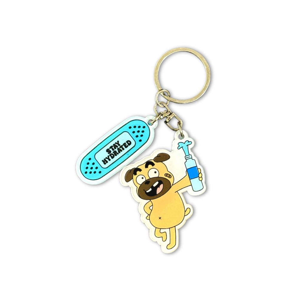 Grateful x Anown - Gantungan Kunci Stay Hyrated