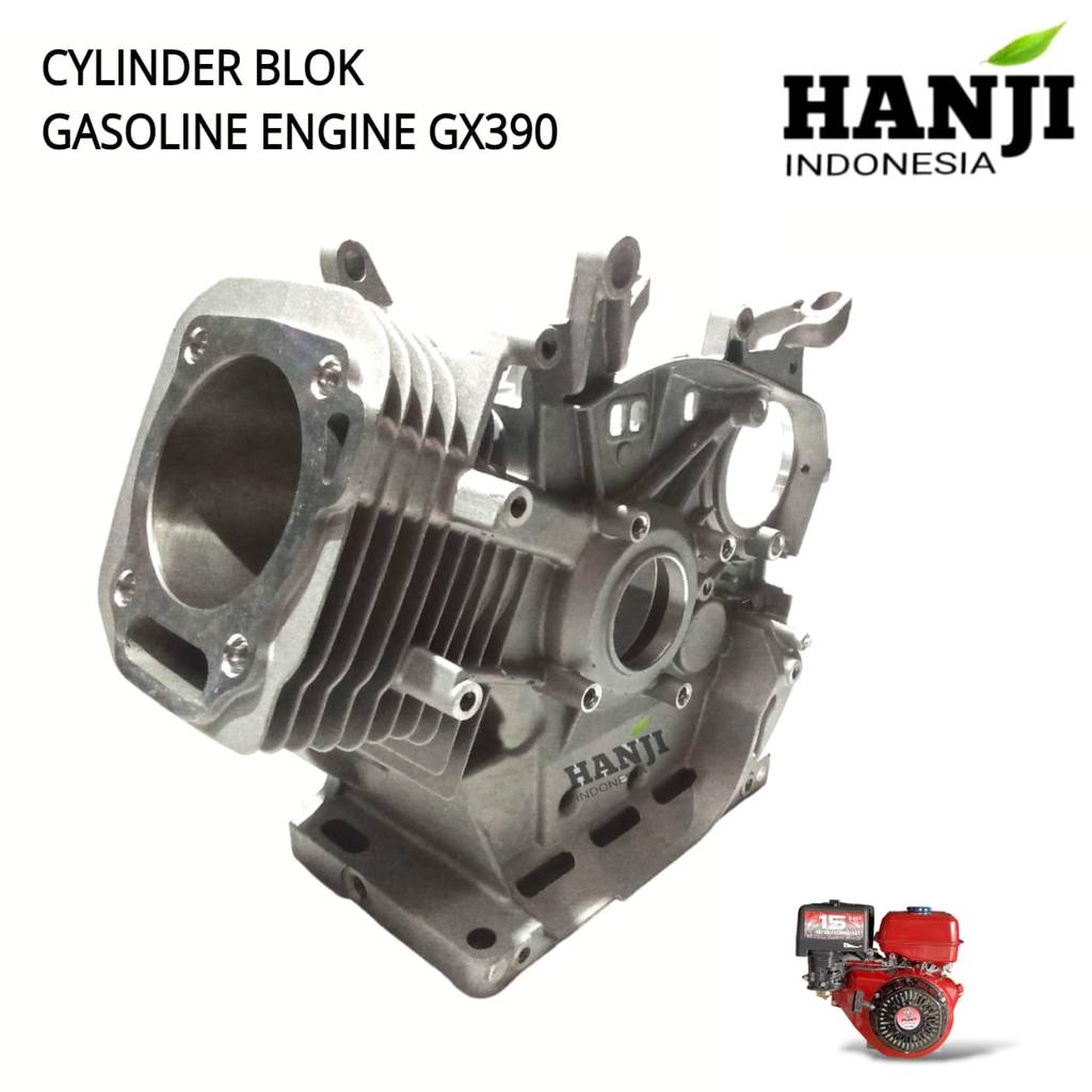 Cylinder Block GX390 Blok Bodi Mesin Penggerak Tipe GX390 Crankcase Cylinder Block GX390 Boring GX39