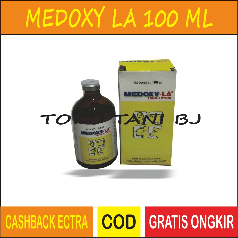 MEDOXY LA 50 ml dan MEDOXY LA 100 ml MEDION