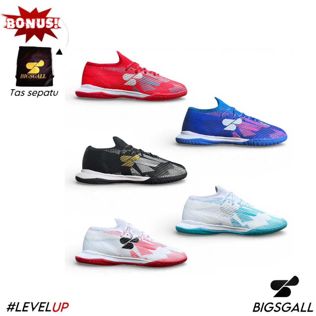 BIGSGALL - Sepatu Futsal Dewasa Veloce IN Sol Phylon Original