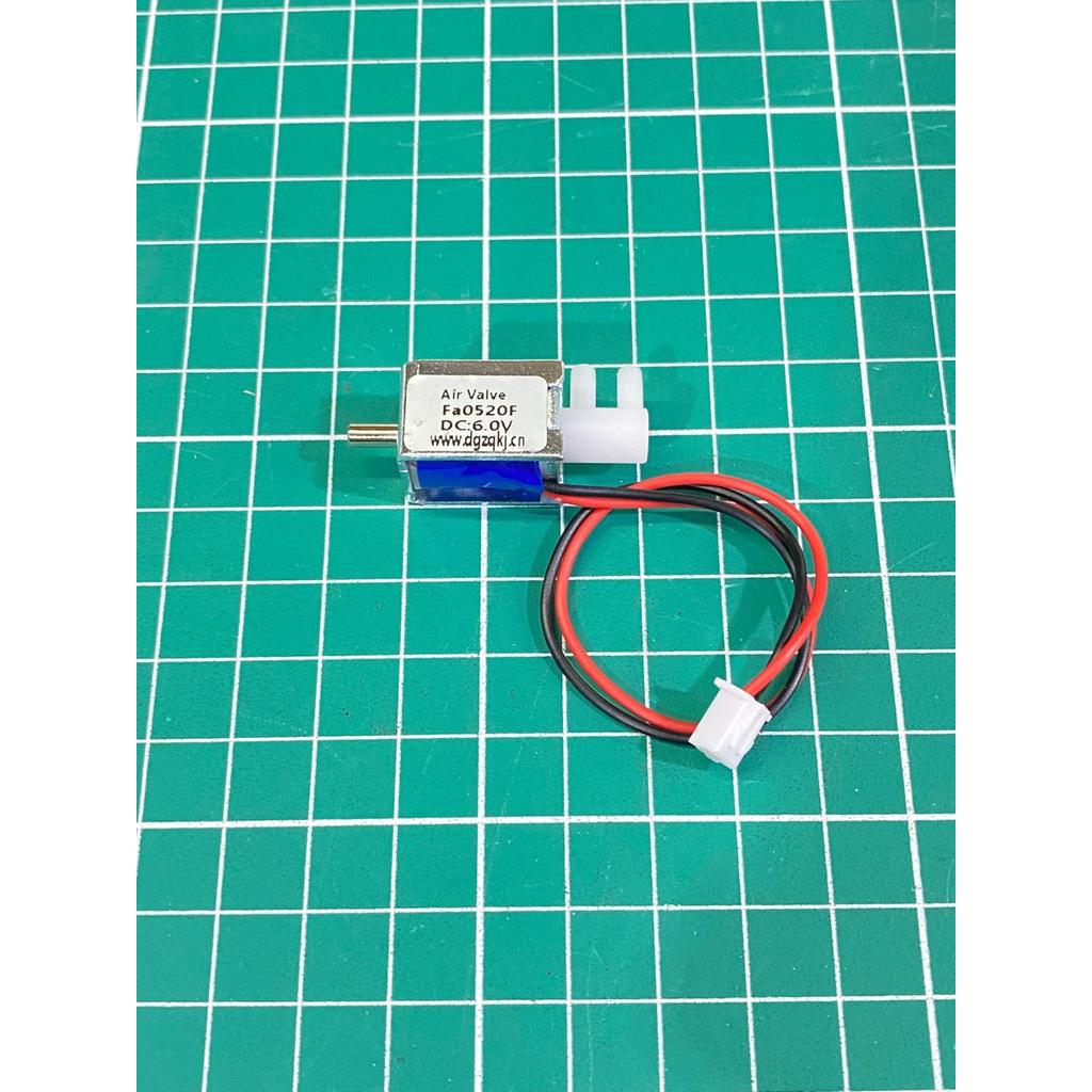 High Pressure 5V DC Mini Solenoid Valve Kecil 2 Posisi 3 Way Normally Open Mini Air Valve