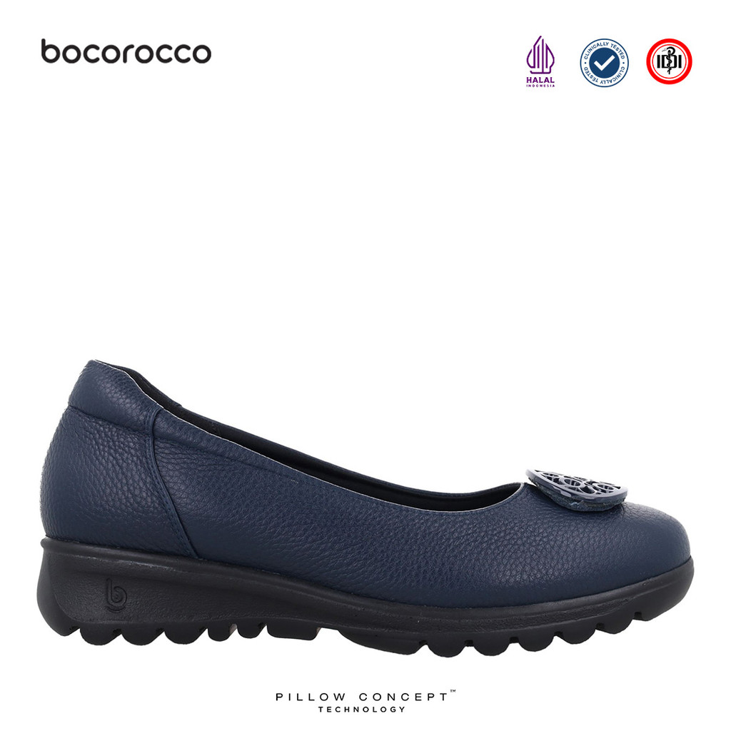 Sepatu Wedges Bocorocco D. Melani 04 Navy