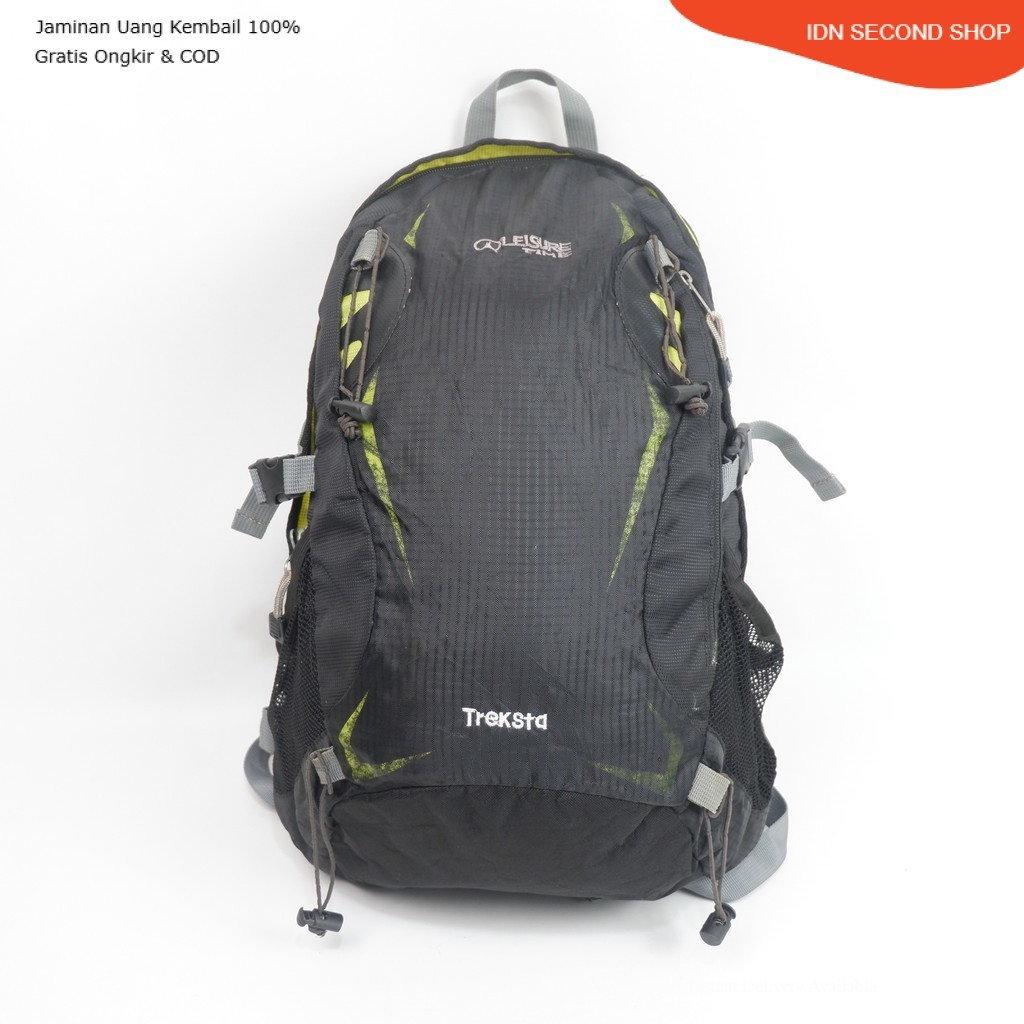Leisure Time Treksta Hiking Backpack Lightweight Outdoor Daypack Adventure Gear Preloved