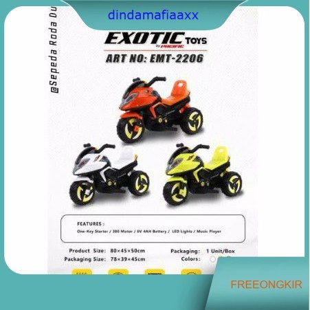 Motor aki anak  Exotic Toys EMT-2206
