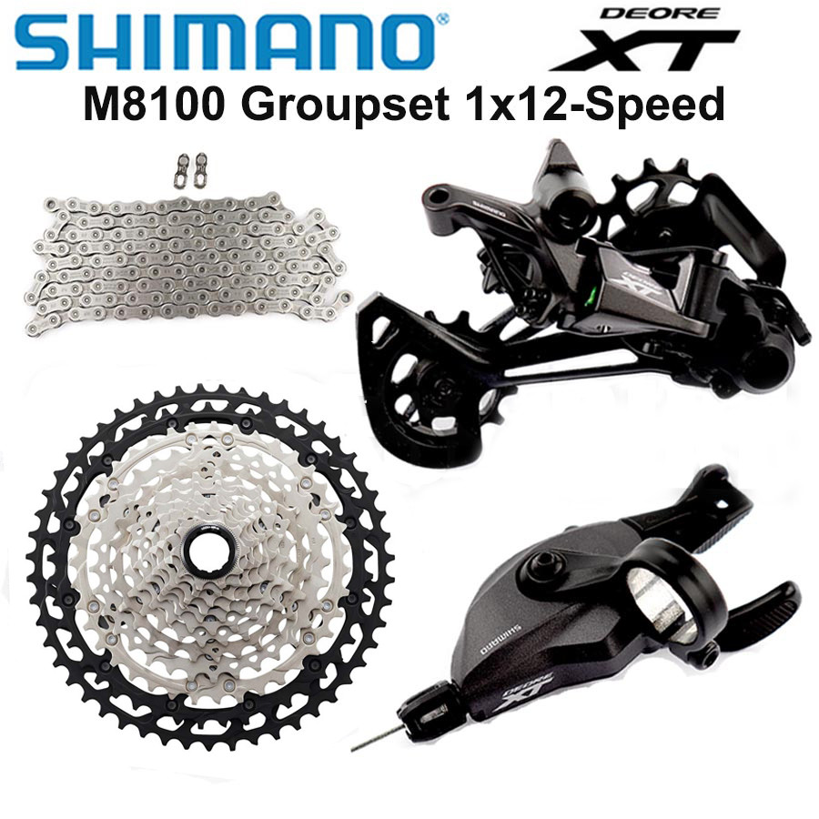 Shimano DEORE XT M8100 12 Speed Groupset 12s MTB Bike Groupset m8100 Shifter Rear Derailleur ain 10-