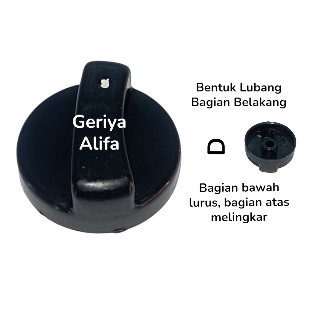 Knop Kompor Gas Winn Gas Ceklekan Alat Pemutar Pemantik
