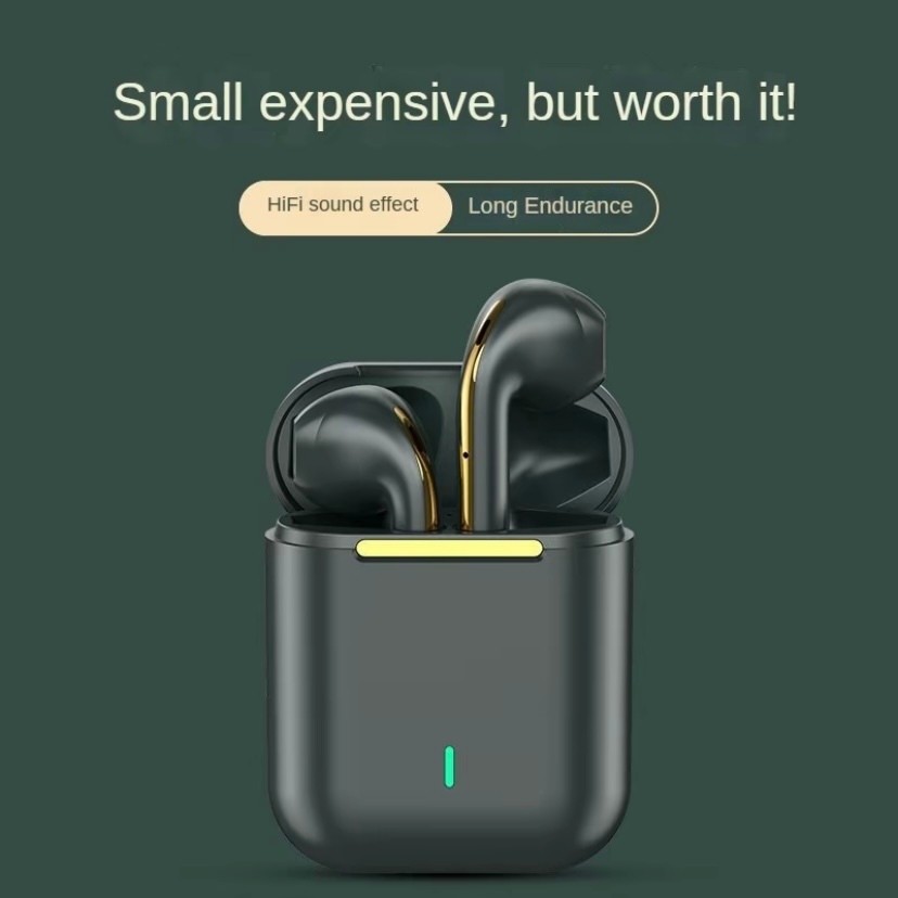 J18 Binaural Wireless Stereo Earbuds Pop Up 5.0 Mini Sports Tws Bluetooth Headset