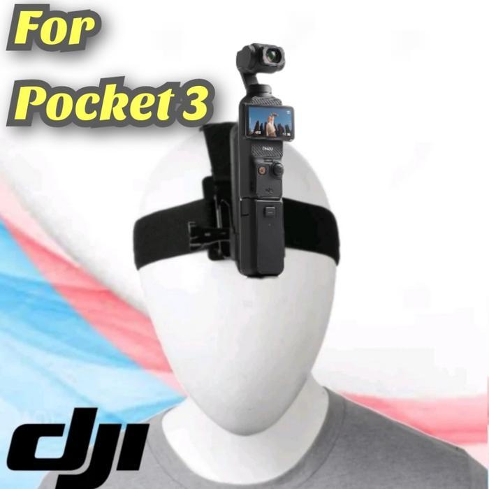 Headband Head Strap Belt Mount with Case Frame for Osmo Pocket 3 Camera - Feiyu/FimiPalm2