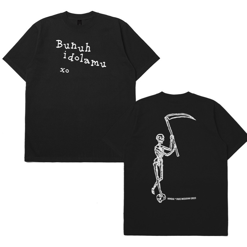 T-Shirt Band Hindia Bunuh Idolamu