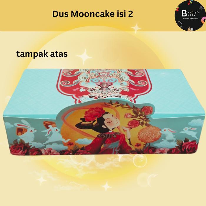 Dus Box Mooncake kue bulan isi 2 - Tipe A, 5 pcs