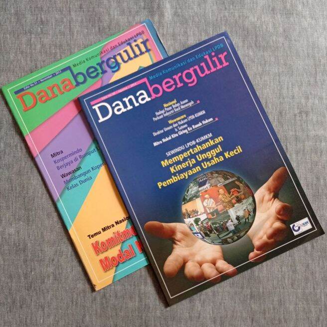 Majalah DANA BERGULIR Original Bekas