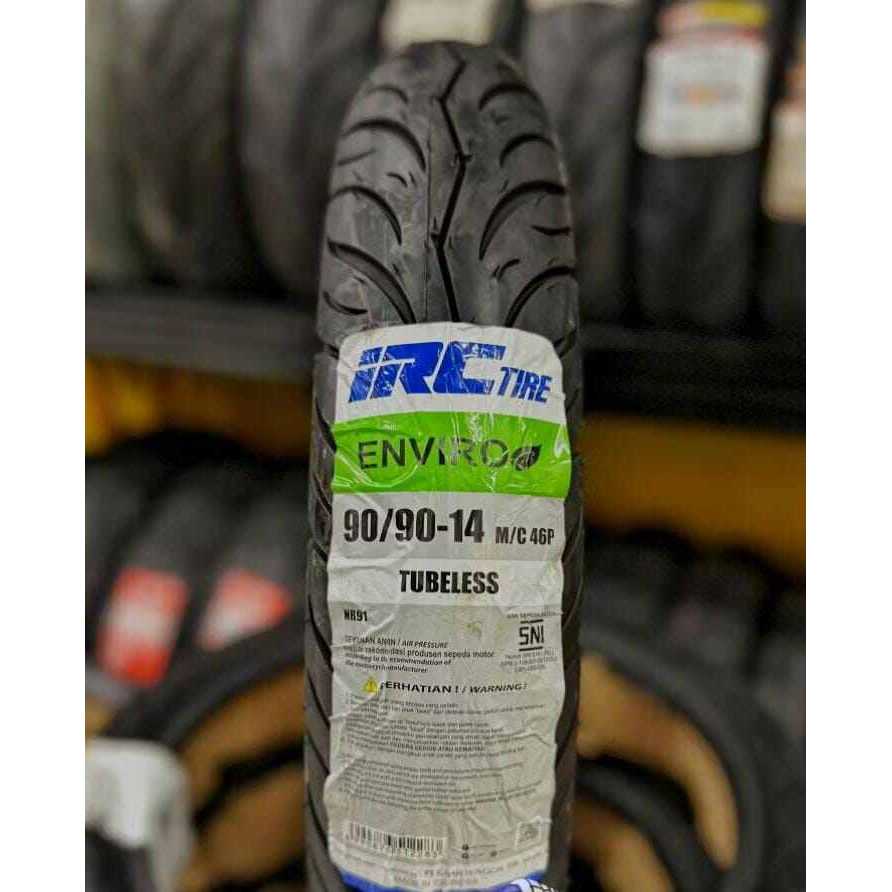 Ban Motor IRC Enviro ring 90/90 Ban motor tubles ban belakang beat ban motor IRC ring 14