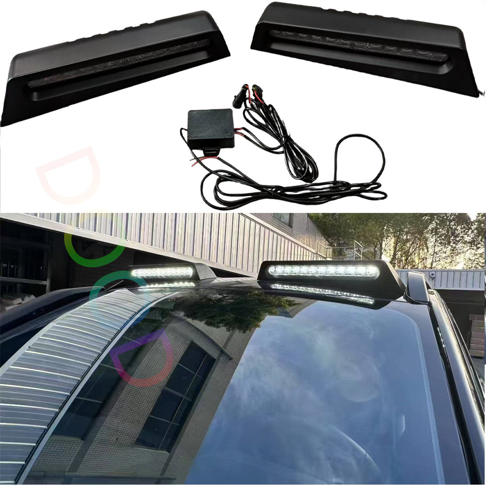 Auto Roof Led Lights Bar Fit for Isuzu Dmax Mux 20052025 Work Light Bars Accessories